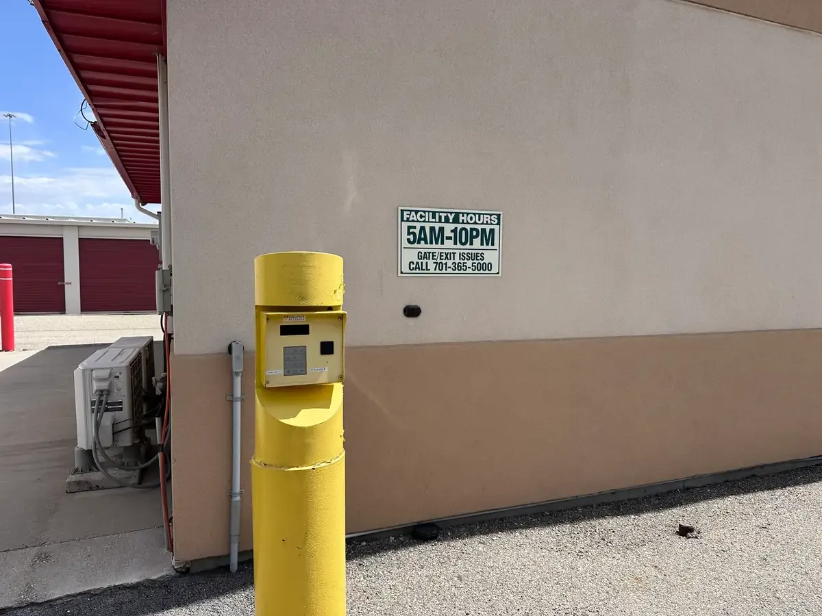 Secured gate with keypad